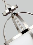 Generation Lighting - 7724602-962 - Two Light Semi-Flush Convertible Pendant - Alturas - Brushed Nickel
