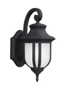 Generation Lighting - 8536301-12 - One Light Outdoor Wall Lantern - Childress - Black