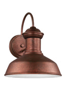 One Light Outdoor Wall Lantern<br /><span style="color:#4AB0CE;">Entrega: 4-10 dias en USA</span><br /><span style="color:#4AB0CE;font-size:60%;">PREGUNTE POR ENTREGA EN PANAMA</span><br />Collection: Fredricksburg<br />Finish: Weathered Copper