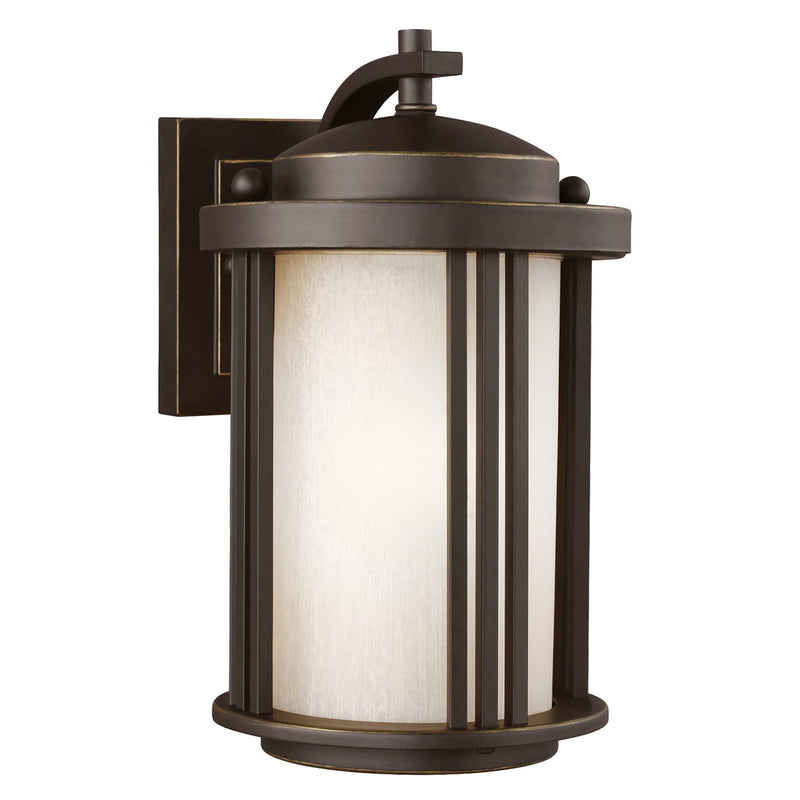 Generation Lighting - 8547901-71 - One Light Outdoor Wall Lantern - Crowell - Antique Bronze