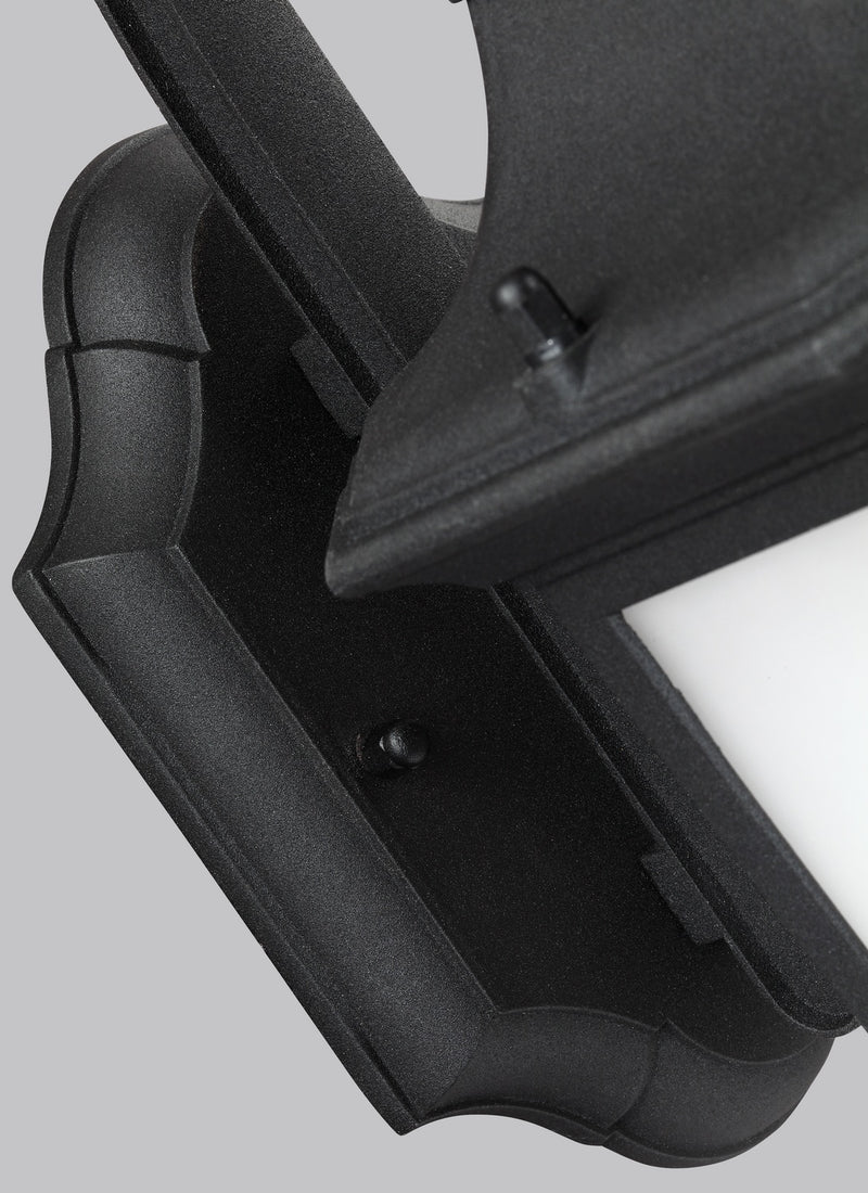 Generation Lighting - 8636301-12 - One Light Outdoor Wall Lantern - Childress - Black