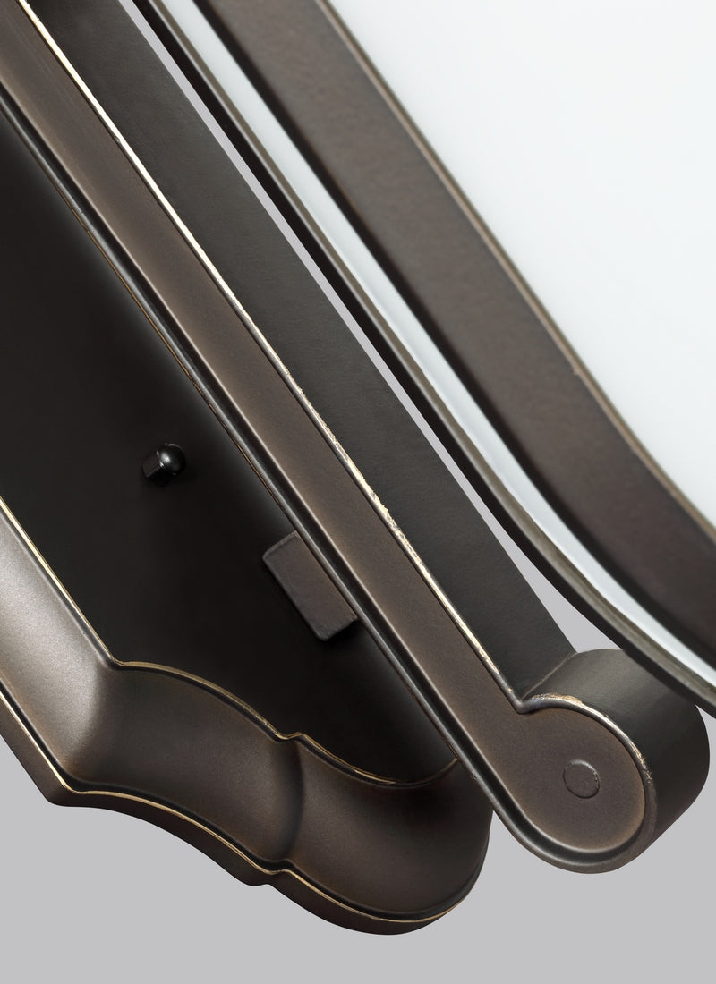 Generation Lighting - 8636301-71 - One Light Outdoor Wall Lantern - Childress - Antique Bronze