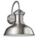 Generation Lighting - 8647701-04 - One Light Outdoor Wall Lantern - Fredricksburg - Satin Aluminum