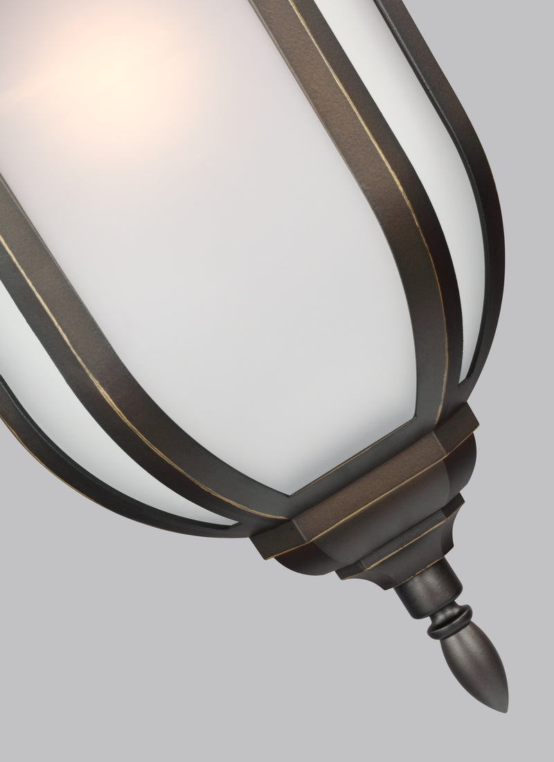 Generation Lighting - 8736301-71 - One Light Outdoor Wall Lantern - Childress - Antique Bronze