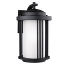 Generation Lighting - 8747901-12 - One Light Outdoor Wall Lantern - Crowell - Black