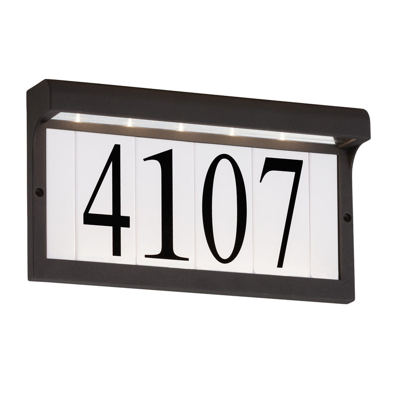 Generation Lighting - 96091S-12 - LED Address Light - LED Address Light - Black