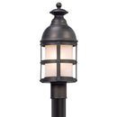 Troy Lighting - P5155 - One Light Post Lantern - Webster - Vintage Bronze