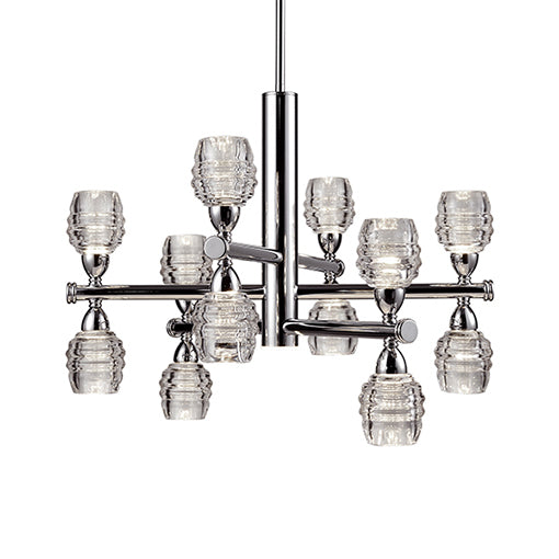 Kuzco Lighting - CH52127-CH - LED Chandelier - Honeycomb - Chrome