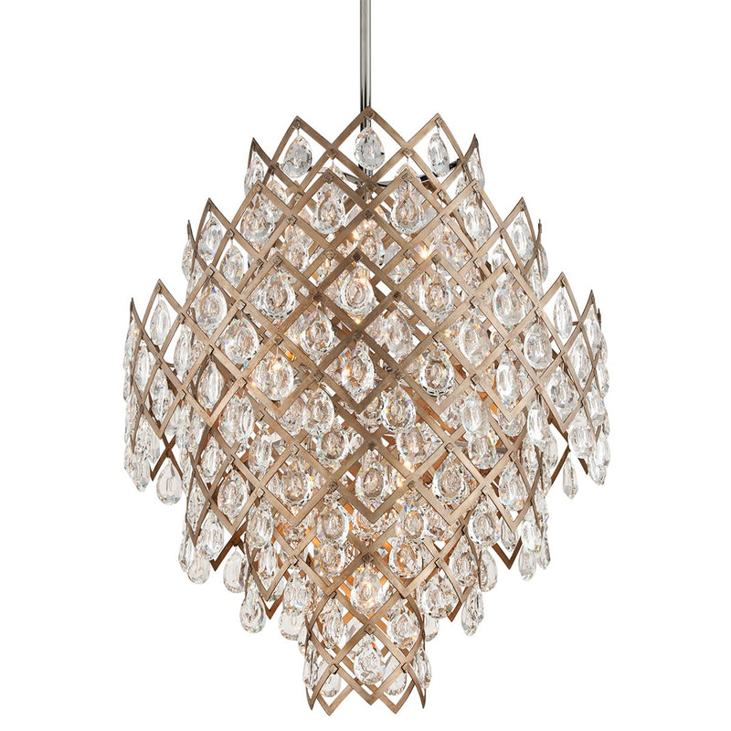 Corbett Lighting - 214-411 - 11 Light Chandelier - Tiara - Vienna Bronze