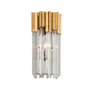 Corbett Lighting - 220-11-GL/SS - One Light Wall Sconce - Charisma - Gold Leaf