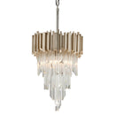 Corbett Lighting - 226-43 - Three Light Pendant - Mystique - Modern Silver Leaf