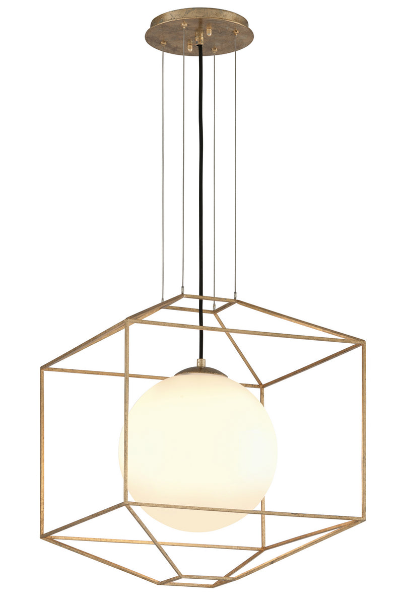 Troy Lighting - F5214 - One Light Chandelier - Silhouette - Gold Leaf