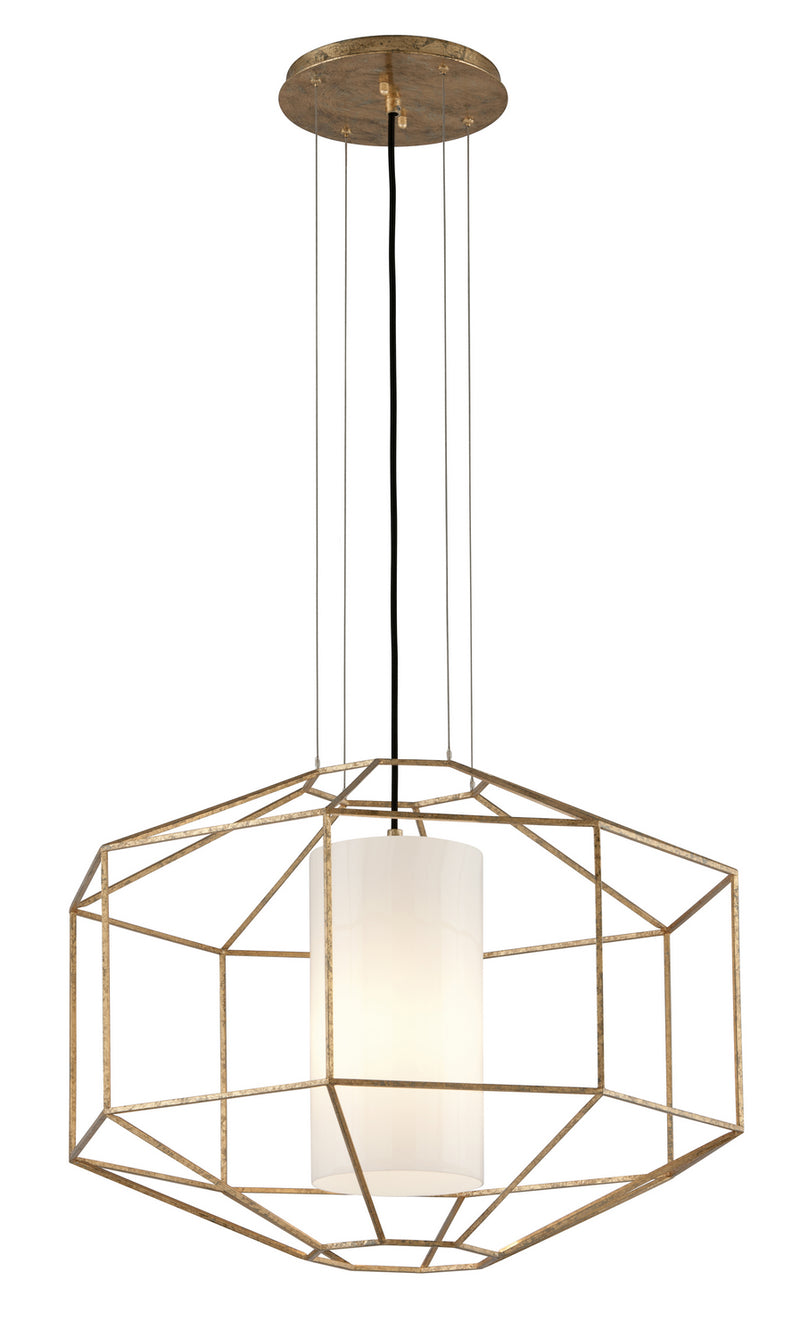 Troy Lighting - F5216 - One Light Chandelier - Silhouette - Gold Leaf