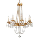 Troy Lighting - F5366-VGL - Eight Light Chandelier - Viola - Distressed Gold Leaf