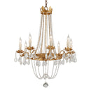 Troy Lighting - F5366-VGL - Eight Light Chandelier - Viola - Distressed Gold Leaf