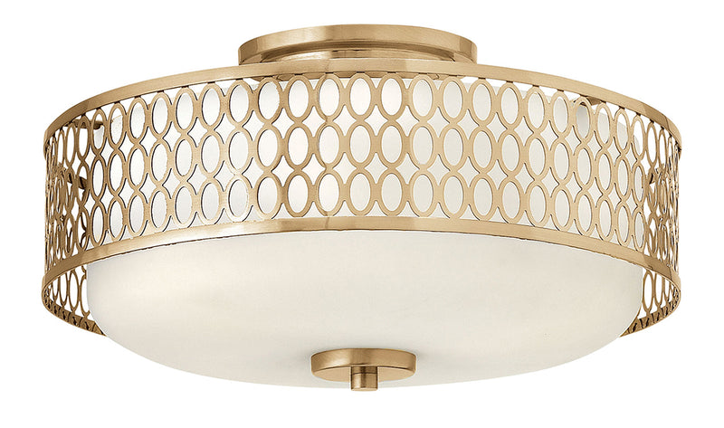 Fredrick Ramond - FR35601BRG - LED Semi-Flush Mount - Jules - Brushed Gold