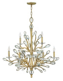 Fredrick Ramond - FR46809CPG - LED Chandelier - Eve - Champagne Gold