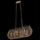 Six Light Linear Pendant<br /><span style="color:#4AB0CE;">Entrega: 4-10 dias en USA</span><br /><span style="color:#4AB0CE;font-size:60%;">PREGUNTE POR ENTREGA EN PANAMA</span><br />Collection: Bask<br />Finish: Gold Dust