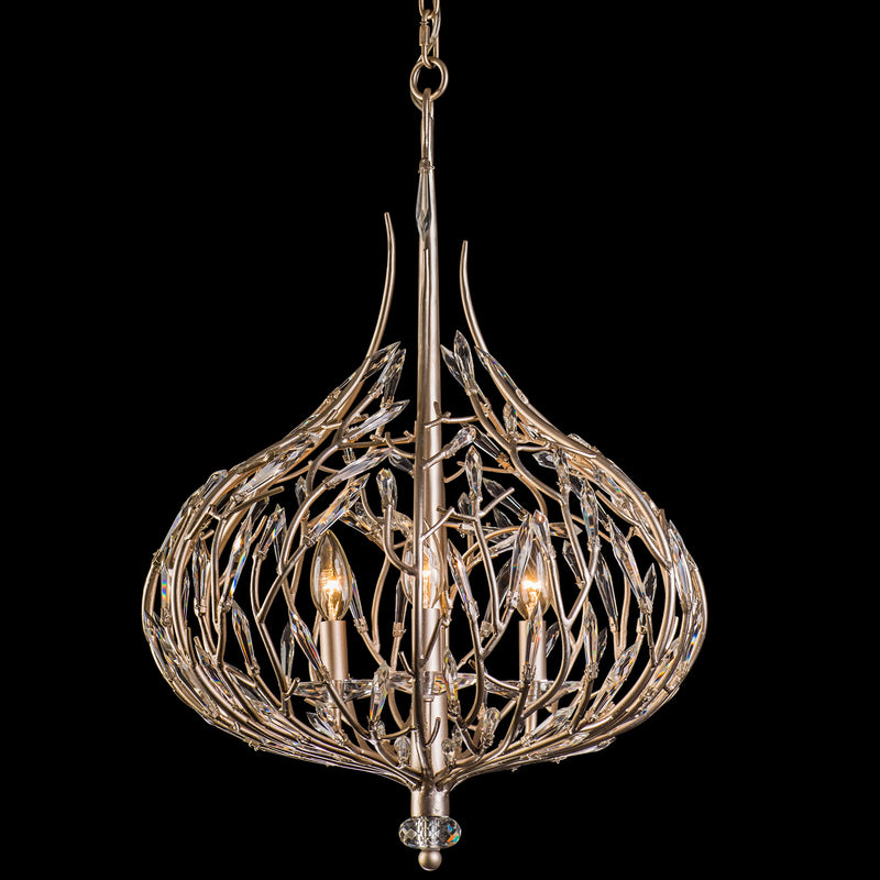 Three Light Pendant<br /><span style="color:#4AB0CE;">Entrega: 4-10 dias en USA</span><br /><span style="color:#4AB0CE;font-size:60%;">PREGUNTE POR ENTREGA EN PANAMA</span><br />Collection: Bask<br />Finish: Gold Dust