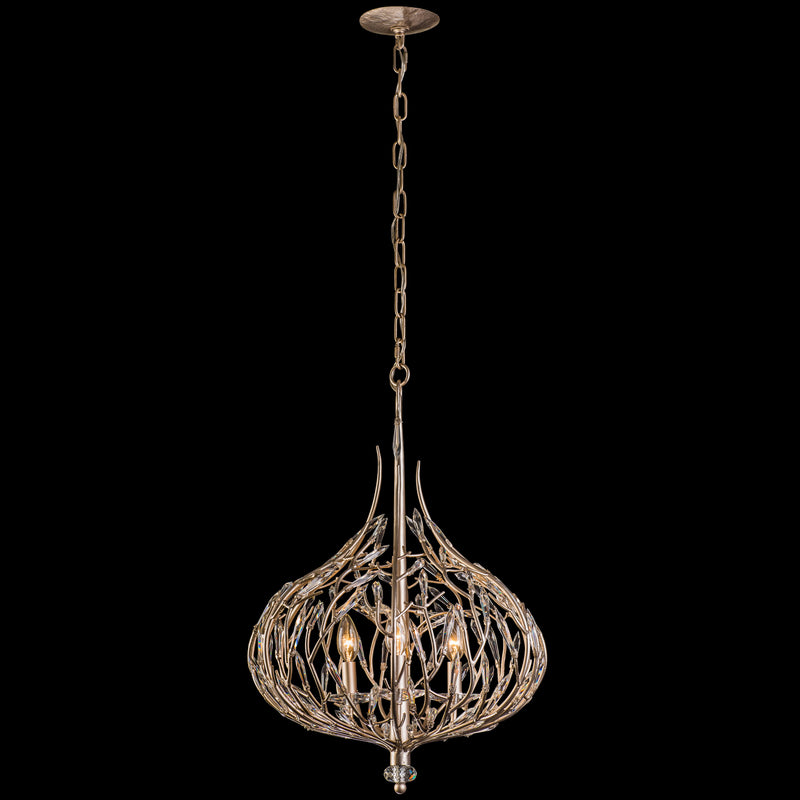 Three Light Pendant<br /><span style="color:#4AB0CE;">Entrega: 4-10 dias en USA</span><br /><span style="color:#4AB0CE;font-size:60%;">PREGUNTE POR ENTREGA EN PANAMA</span><br />Collection: Bask<br />Finish: Gold Dust