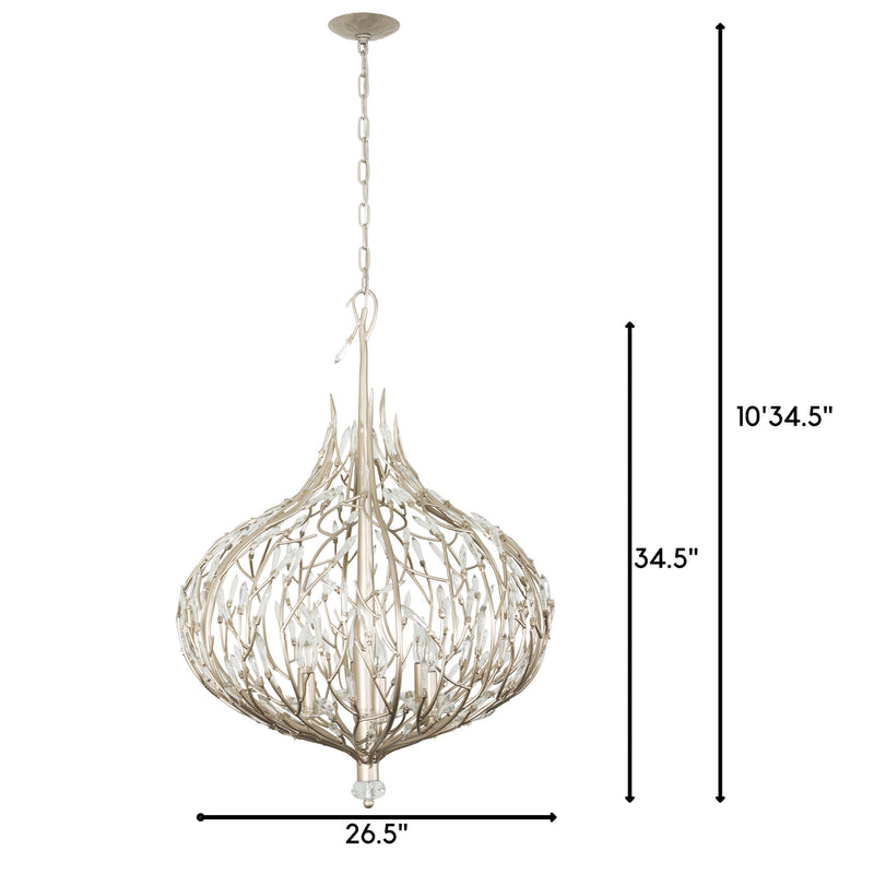 Six Light Pendant<br /><span style="color: