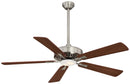 52"Ceiling Fan<br /><span style="color:#4AB0CE;">Entrega: 4-10 dias en USA</span><br /><span style="color:#4AB0CE;font-size:60%;">PREGUNTE POR ENTREGA EN PANAMA</span><br />Collection: Contractor LED<br />Finish: Brushed Nickel With Dark Walnut Blades