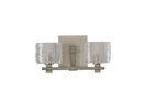 Kalco - 312132SN - LED Bath - Clearwater - Satin Nickel