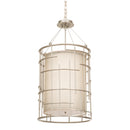 Kalco - 6484TS - Eight Light Chandelier - Atelier - Tarnished Silver