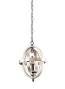 Kalco - 6590PSN - One Light Mini Pendant - Rothwell - Polished Satin Nickel