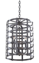 Kalco - 7403VI - Three Light Hanging Lantern - Townsend - Vintage Iron