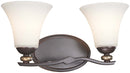 Minka-Lavery - 2282-589 - Two Light Bath - Shadowglen - Lathan Bronze w/Gold Highlights
