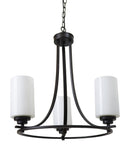 LÁMPARA DE TECHO COLGANTE 3XE27-40W (NO INCLUIDO) 110-240V/ 50-60HZ, ACABADO COFFEE