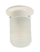 LÁMPARA DE TECHO DECORATIVA 1XE27-40W (A19) 110-240V, 50-60HZ, GRADO DE PROTECCION IP20, ACABADO BLANCO.