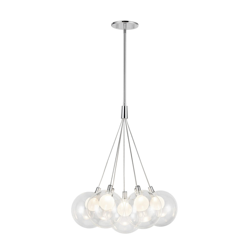 LED Chandelier<br /><span style="color:#4AB0CE;">Entrega: 4-10 dias en USA</span><br /><span style="color:#4AB0CE;font-size:60%;">PREGUNTE POR ENTREGA EN PANAMA</span><br />Collection: Bolla<br />Finish: Chrome