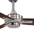 Minka Aire - F727-BN/MM - 52"Ceiling Fan - Rudolph - Brushed Nickel With Medium Maple Blades