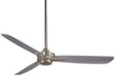 Minka Aire - F727-BN/SL - 52"Ceiling Fan - Rudolph - Brushed Nickel With Silver Blades