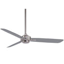 52"Ceiling Fan<br /><span style="color:#4AB0CE;">Entrega: 4-10 dias en USA</span><br /><span style="color:#4AB0CE;font-size:60%;">PREGUNTE POR ENTREGA EN PANAMA</span><br />Collection: Rudolph<br />Finish: Brushed Nickel With Silver Blades
