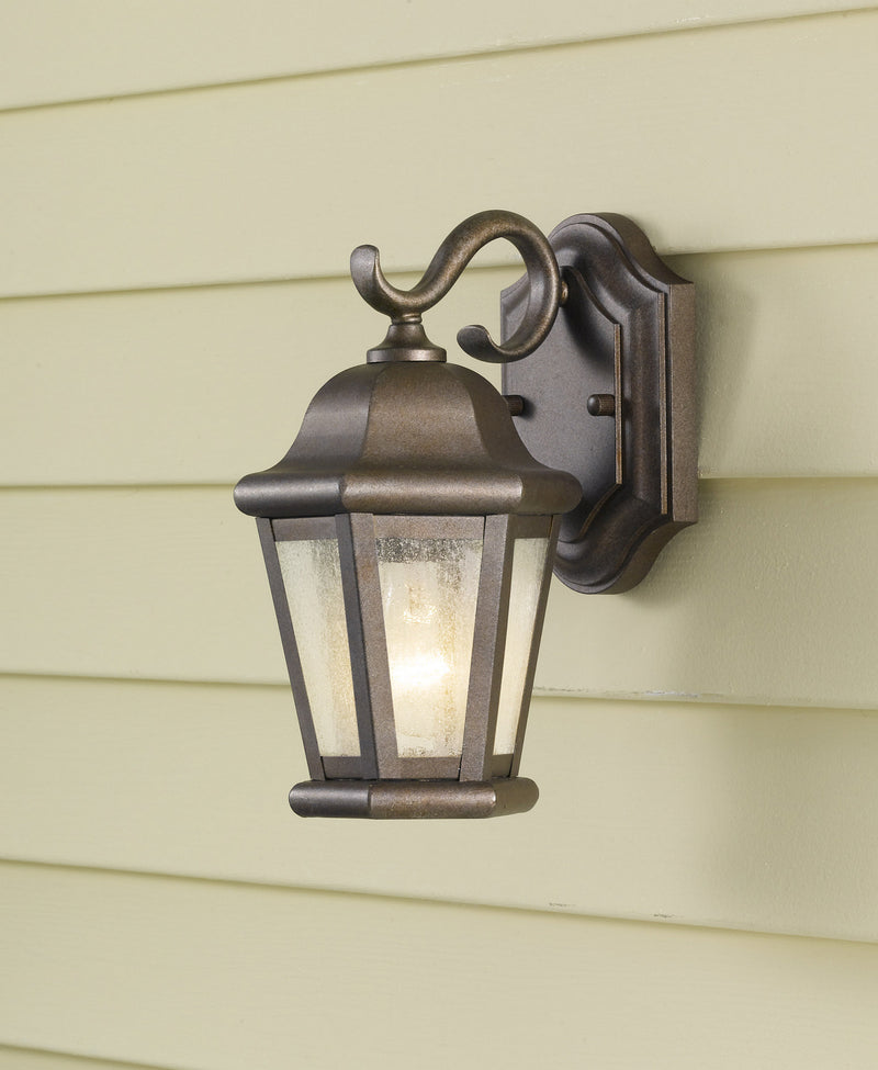 Generation Lighting. - OL5900CB - One Light Outdoor Wall Lantern - Martinsville - Corinthian Bronze