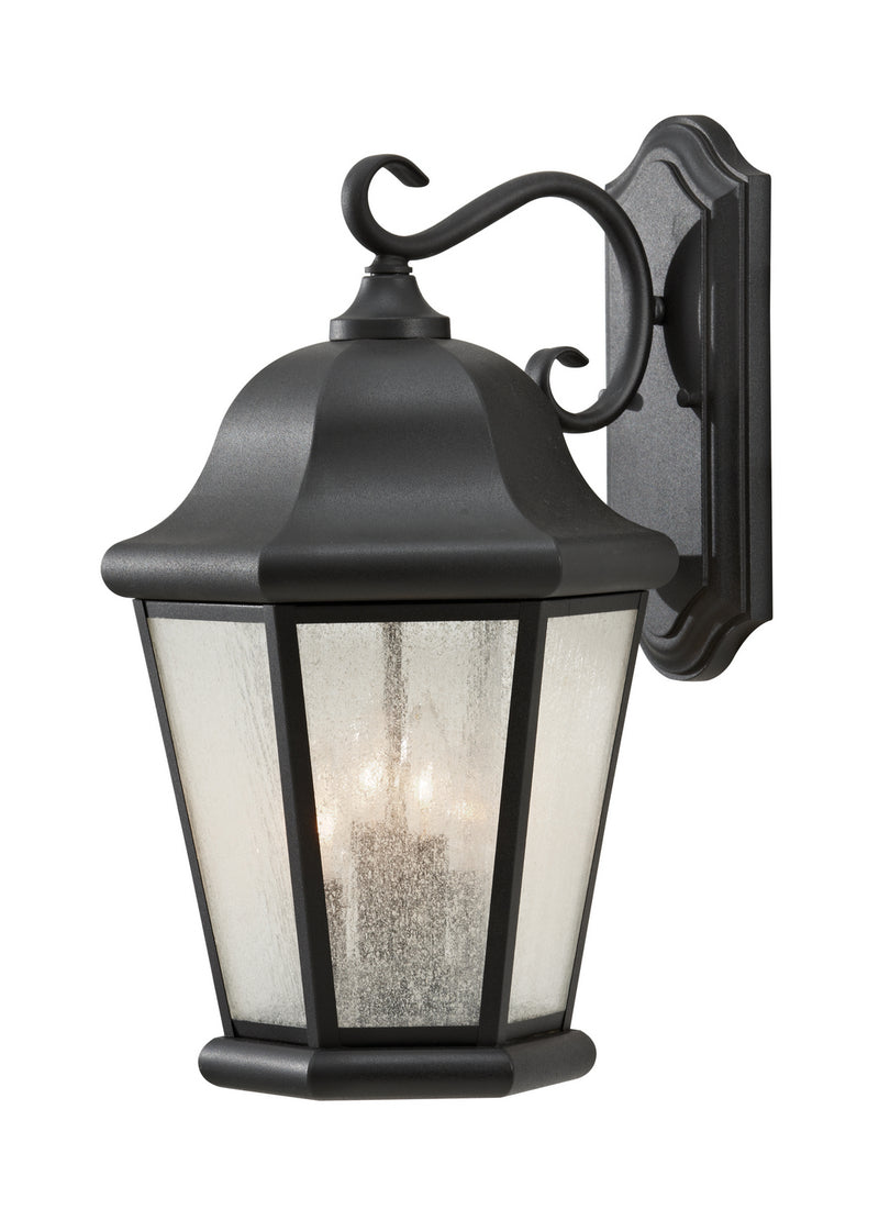 Generation Lighting - OL5904BK - Four Light Outdoor Wall Lantern - Martinsville - Black