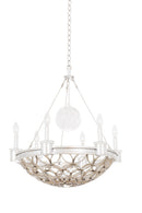 Kalco - 501770GSL - Six Light Chandelier - Loveland - Gold Silver Leaf
