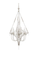 Kalco - 501772GSL - Eight Light Chandelier - Loveland - Gold Silver Leaf