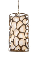 Kalco - 501950CP - Six Light Foyer Pendant - Gramercy - Copper Patina