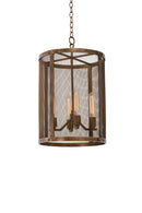 Kalco - 502153CP - Four Light Foyer Pendant - Chelsea - Copper Patina