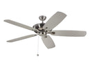 Generation Lighting - 5CSM60BS - 60" Ceiling Fan - Colony - Brushed Steel