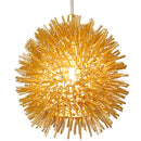 One Light Mini Pendant<br /><span style="color:#4AB0CE;">Entrega: 4-10 dias en USA</span><br /><span style="color:#4AB0CE;font-size:60%;">PREGUNTE POR ENTREGA EN PANAMA</span><br />Collection: Urchin<br />Finish: Gold