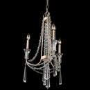 Three Light Chandelier<br /><span style="color:#4AB0CE;">Entrega: 4-10 dias en USA</span><br /><span style="color:#4AB0CE;font-size:60%;">PREGUNTE POR ENTREGA EN PANAMA</span><br />Collection: Barcelona<br />Finish: Transcend Silver