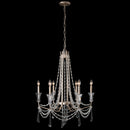 Six Light Chandelier<br /><span style="color:#4AB0CE;">Entrega: 4-10 dias en USA</span><br /><span style="color:#4AB0CE;font-size:60%;">PREGUNTE POR ENTREGA EN PANAMA</span><br />Collection: Barcelona<br />Finish: Transcend Silver