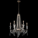 Six Light Chandelier<br /><span style="color:#4AB0CE;">Entrega: 4-10 dias en USA</span><br /><span style="color:#4AB0CE;font-size:60%;">PREGUNTE POR ENTREGA EN PANAMA</span><br />Collection: Barcelona<br />Finish: Transcend Silver