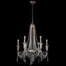 Six Light Chandelier<br /><span style="color:#4AB0CE;">Entrega: 4-10 dias en USA</span><br /><span style="color:#4AB0CE;font-size:60%;">PREGUNTE POR ENTREGA EN PANAMA</span><br />Collection: Barcelona<br />Finish: Transcend Silver