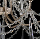 Six Light Chandelier<br /><span style="color:#4AB0CE;">Entrega: 4-10 dias en USA</span><br /><span style="color:#4AB0CE;font-size:60%;">PREGUNTE POR ENTREGA EN PANAMA</span><br />Collection: Barcelona<br />Finish: Transcend Silver